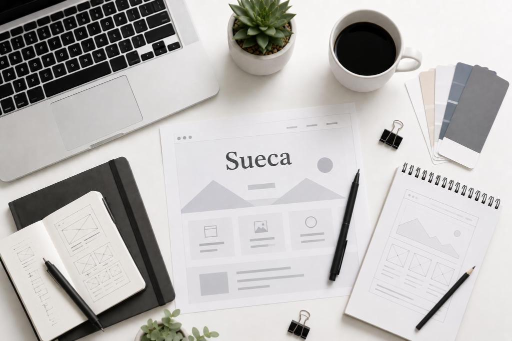 Diseño de páginas web en Sueca