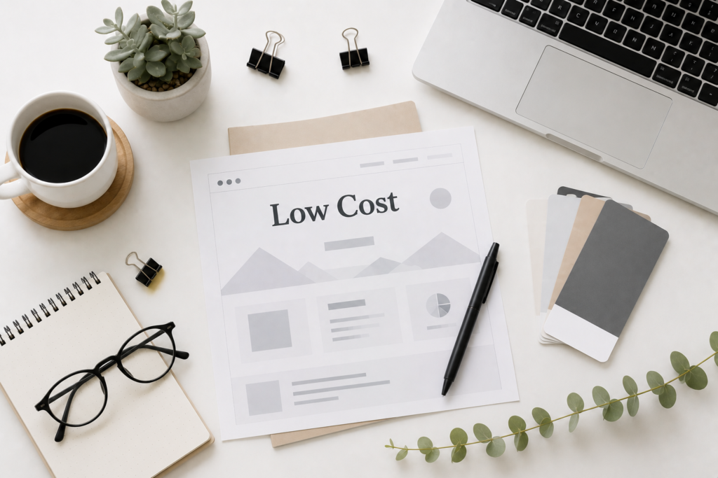 Diseño web lowcost